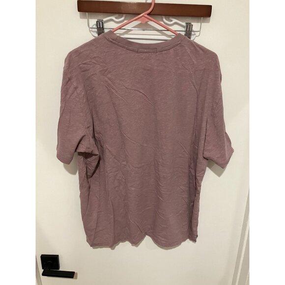 West Zero One Men's Solid Short Sleeved T-Shirt, Lavender, Size XXL - Picture 2 of 3